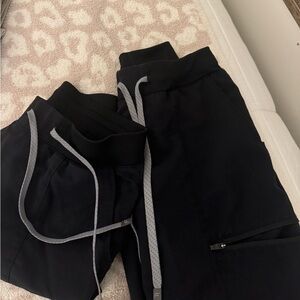 2 pairs of fabletics scrub pants